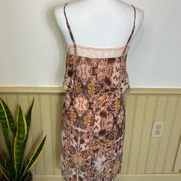 BCBGeneration Dress Womens Y2K Boho Lace Fairy Coquette Sheer Festival Sz S - Picture 3 of 14